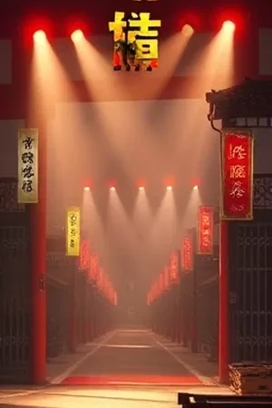 剧集零号档案室竖版海报：堆满卷宗的铁皮档案柜与手电光