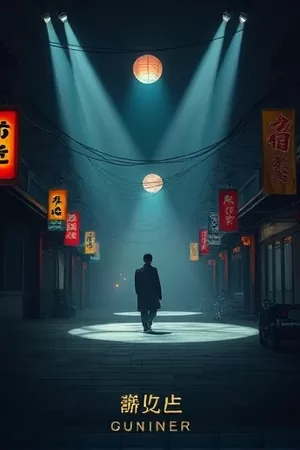 剧集星河拾光者竖版海报：星云深处的小型科考飞船剖面